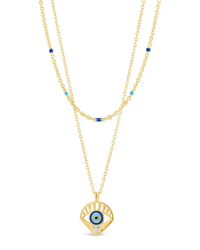 Alessandra Layered Necklace - Gold