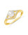 Alessia Evil Eye Ring - Gold