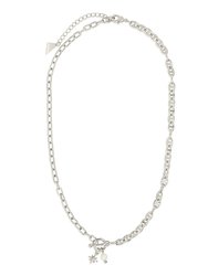 Ava Pearl & Burst Toggle Chain Necklace