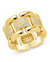 Avina CZ Watch Chain Ring - Gold