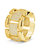 Avina CZ Watch Chain Ring
