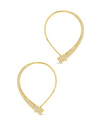 Carlotta CZ Threader Earrings