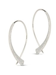Carlotta CZ Threader Earrings