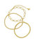 Chain & Bead Bracelet Set of 3 - Gold