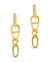 Chicago Dangle Studs - Gold