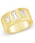 Colsie Tapered CZ Cigar Band Ring - Gold