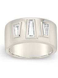 Colsie Tapered CZ Cigar Band Ring