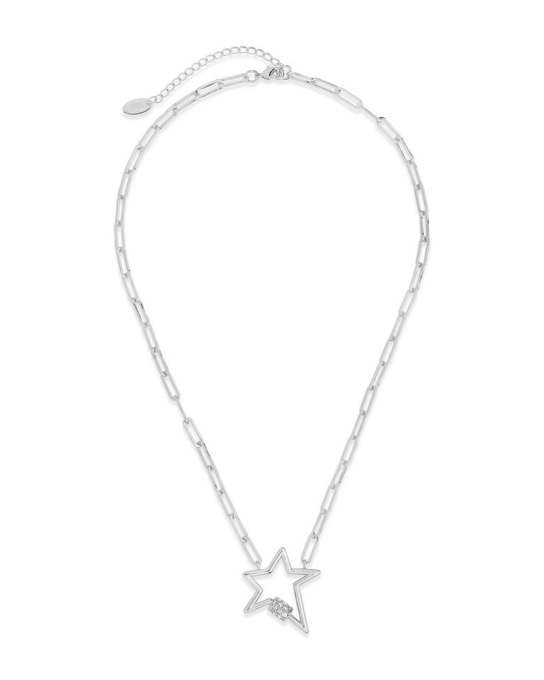 STAR CARABINER NECKLACE