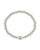 Davey Opal & CZ Evil Eye Beaded Bracelet - Blue Opal