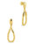 Elisa Drop Earrings - Gold