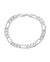 Figaro Chain Bracelet - Silver