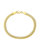 Flat Link Chain Bracelet - Gold
