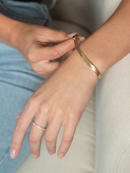Flat Link Chain Bracelet