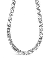 Flat Link Chain - Silver