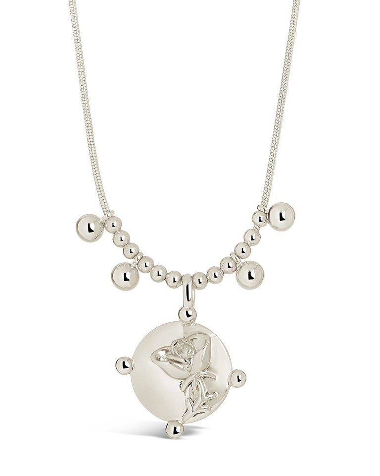Fleur Necklace - Silver