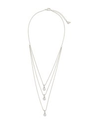 Gia CZ Charm Layered Necklace
