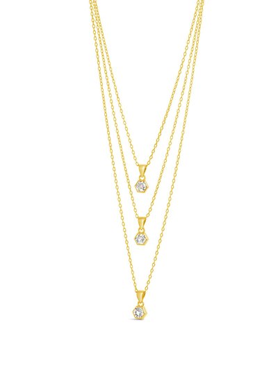 Sterling Forever Gia Layered Necklace product