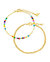 Iridiana Bracelet Set Of 2 - Gold