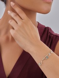 Iris Charm Bracelet