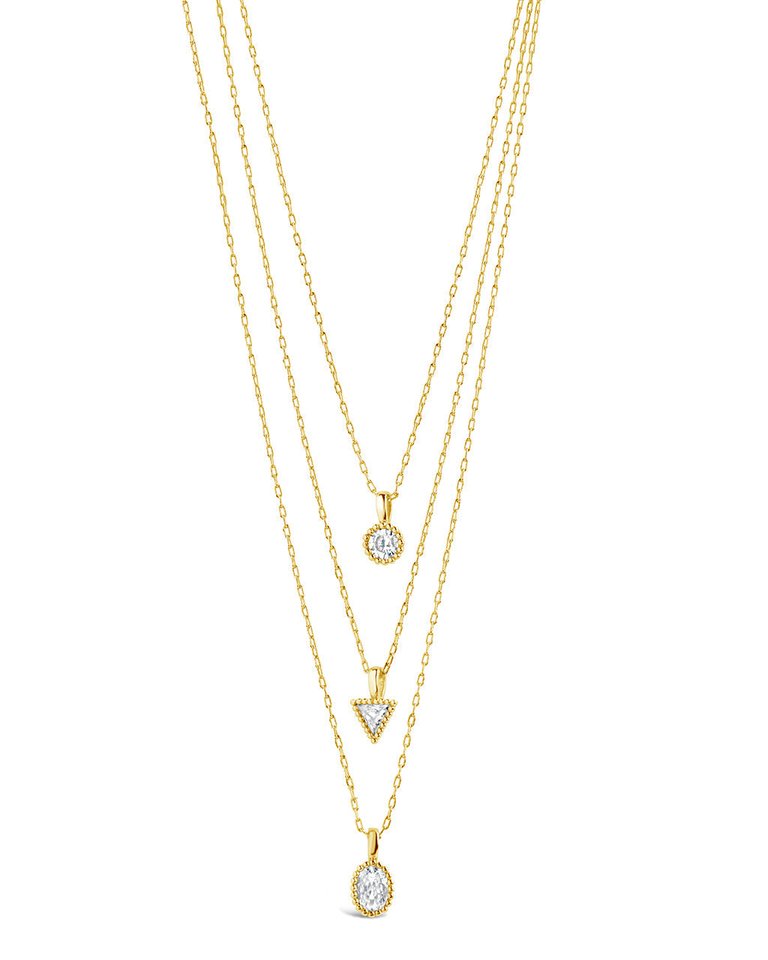 Julie Layered Necklace - Gold