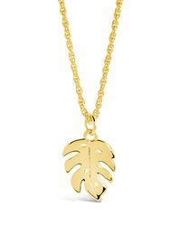 Keilani Leaf Pendant Necklace