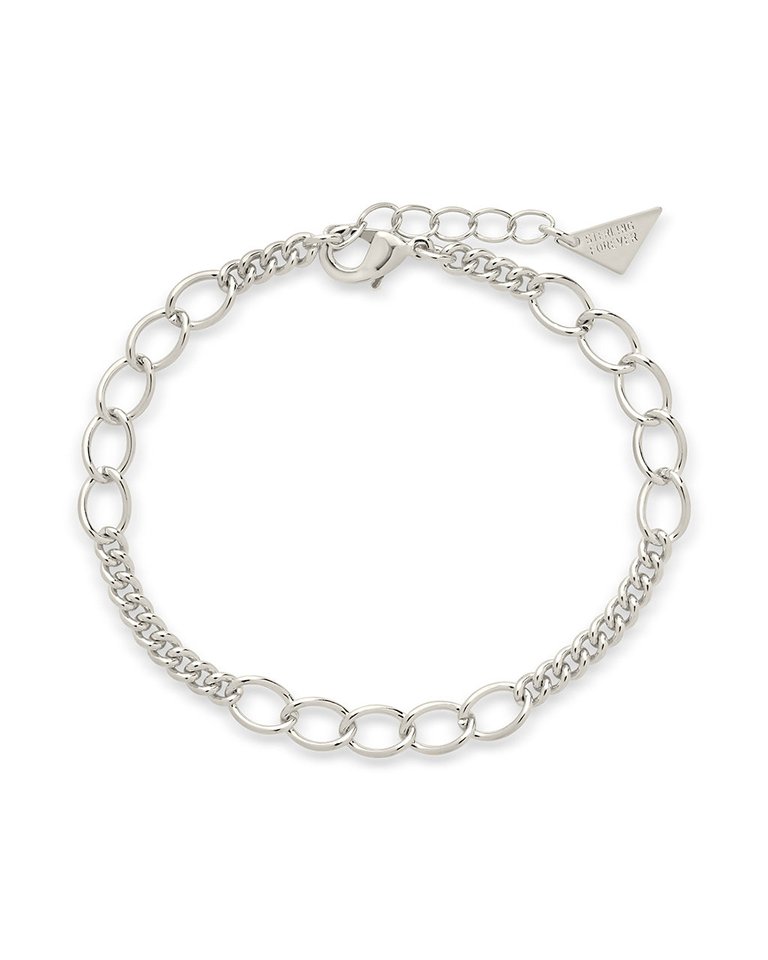 Kenna Chain Bracelet - Silver