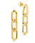 Kinslee Chain Drop Stud Earrings - Gold