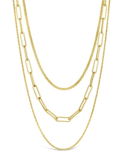 Sterling Forever Kori Triple Layered Necklace product