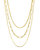Kori Triple Layered Necklace - Gold