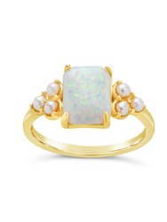 Lana Pearl & Opal Ring