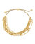Layered Chain Bolo Bracelet - Gold