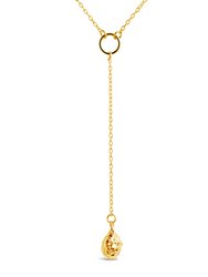 Lee Molten Metal Lariat Necklace