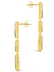 Lissie CZ Drop Stud Earrings