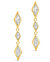 Lissie CZ Drop Stud Earrings