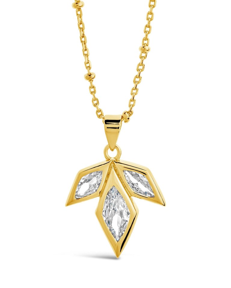 Lissie CZ Pendant Necklace