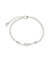 Lissie CZ Station Chain Bracelet - Silver