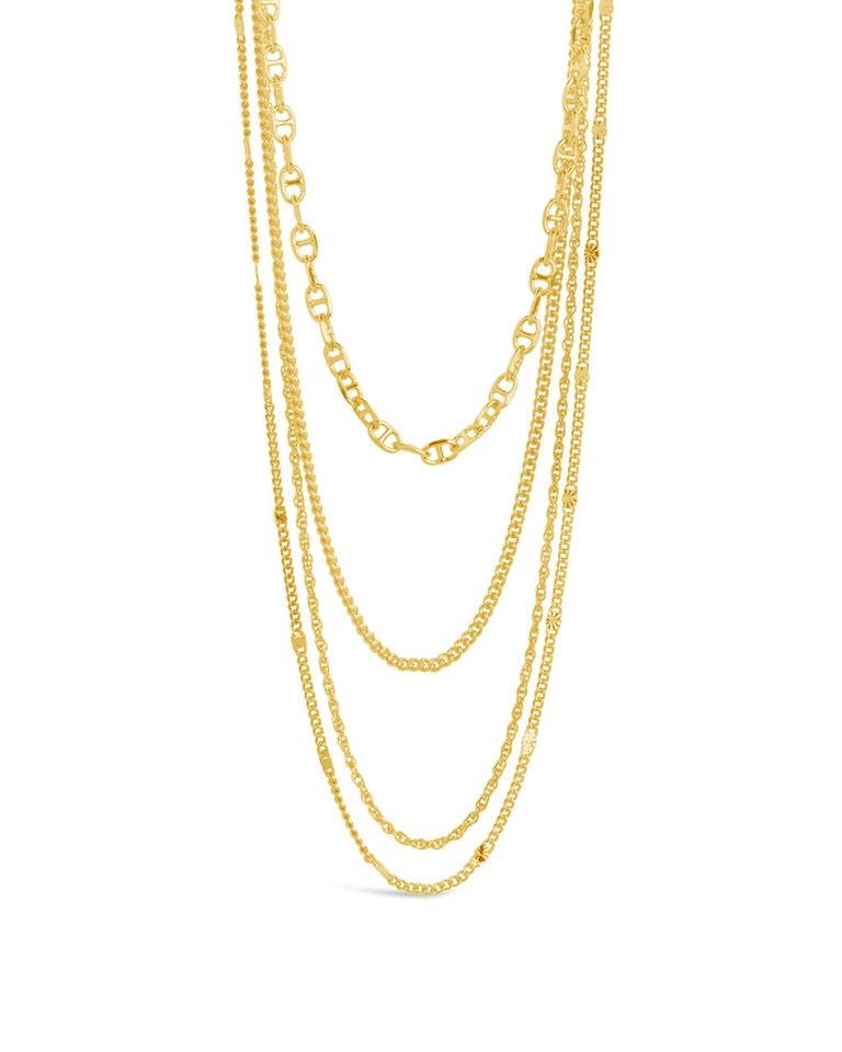 Lulu Layered Chain Necklace