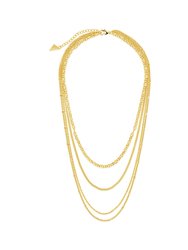 Lulu Layered Chain Necklace