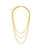 Lulu Layered Chain Necklace - Gold