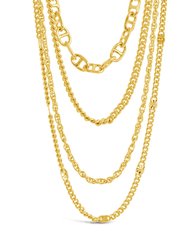 Lulu Layered Chain Necklace