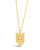 Marcella Shield Pendant - Gold