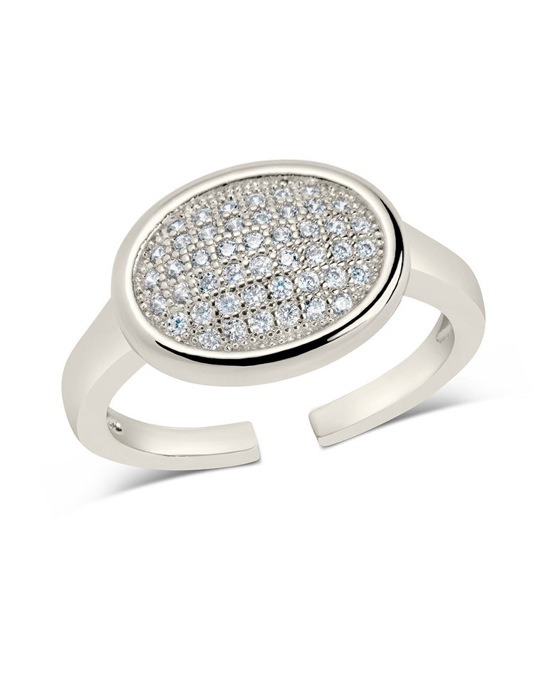 Mira Open Band Ring - Silver