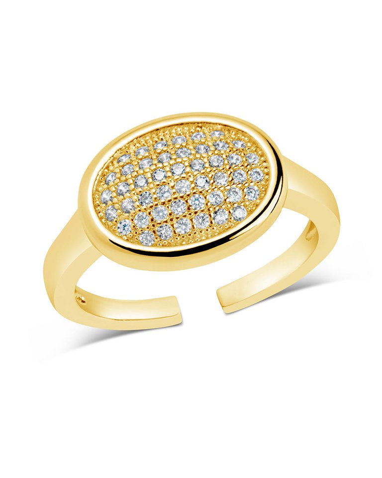 Mira Open Band Ring - Gold