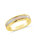 Mishel Mother of Pearl Band Ring - Gold