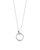 Mishel Mother of Pearl Interlocking Circles Pendant Necklace
