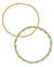 Misty Beaded Stretch Bracelet Set of 2 - Gold