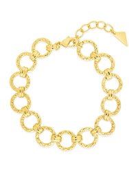 Molten Chain Bracelet - Gold