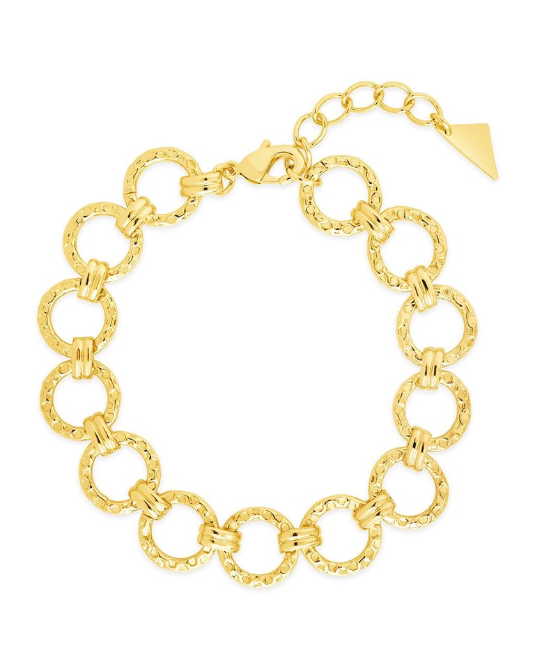 Molten Chain Bracelet - Gold