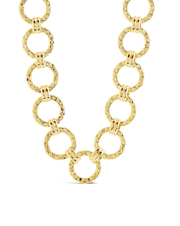 Molten Chain Necklace - Gold