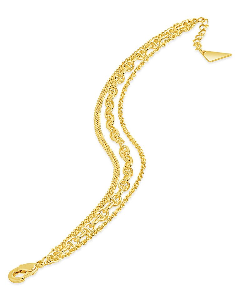 Nevaeh Layered Chain Bracelet